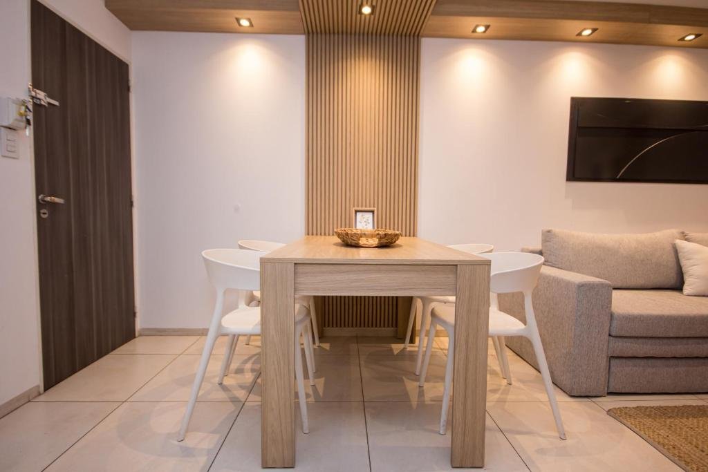 Mesa de comedor, vista frontal